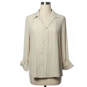 Brooks Brothers Cream Blouse